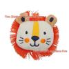 Japanese & Korean Cute Lion Plush Brooch - Versatile Accessory for Hats, Clothes, Socks & Headwear
