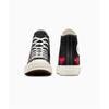 Comme des Garçons PLAY x Converse Chuck 70 High Multi Heart - Черные Унисекс Кроссовки Высокий Риск Красный Экгет A08147C