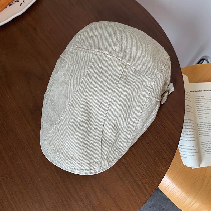 Джинсовый Модный Моющийся Берет Различных Цветов для Весенне-Летней Носки