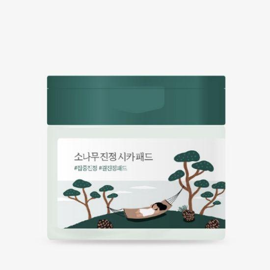 Round Lab Pine Tree Soothing Cica Cleansing & Soothing Pads 50 Sheets