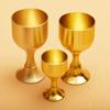 1Pcs Copper Brass Chalice Cup Metal Liquor Cup New Wine Goblet  for Party Home Accessories