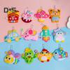 6Pcs/Set Kids DIY Doll Sewing Kit Handmade Non-woven Fabric Animal Plushie Stuffed Animal Craft Sewing Kit Beginner Toddlers Boys Girls Gift