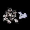 10Pcs 3Mm Led Lamp Holder Led Diode Metal Holder Luminous Tube Holder
