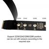Кабель-адаптер M.2 NVMe к Oculink SFF-8611 SFF-8612 Кабель-удлинитель для видеокарты ноутбука для стабильной передачи в игровом ПК