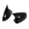 2pcs Side Mirror Cover Rearview Mirror Housing Door Wing Mirror Cover Cap Replacement for Opel