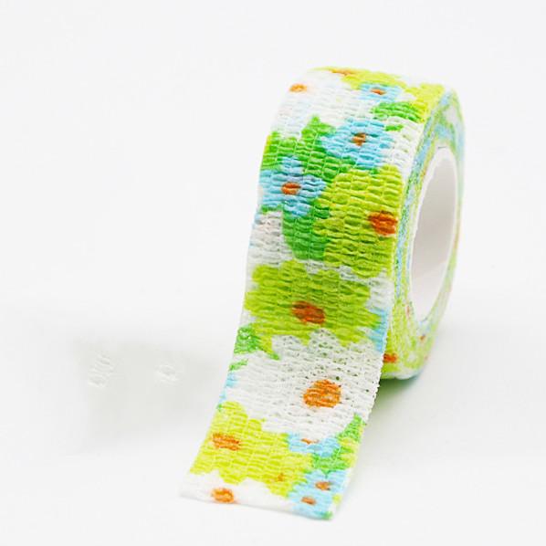 1 рулон самоклеющейся эластичной повязки, эластопласта, спортивной оберточной ленты, защитной ленты для кожи, повязок, повязок на раны, повязок для первой помощи