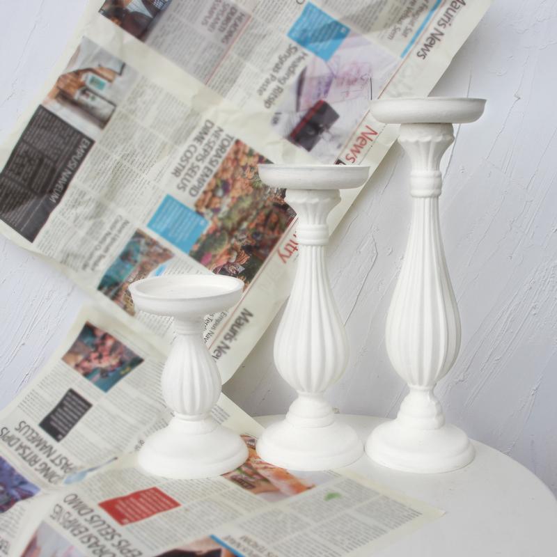 Living Room Restaurant Decoration Photography Props Wooden Powder Pressed Film Blank Ornament