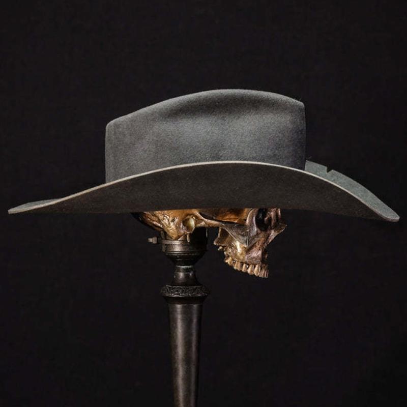 Фетровая шляпа для женщин с полиуретановым ремнем Шляпа Панама Шляпа фокусника Шляпа из шерстяного фетра Костюм для ролевых игр Взрослая шляпа для переодевания