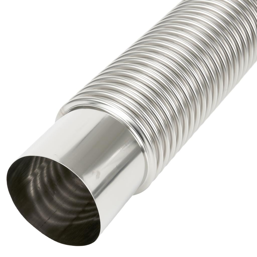 19.7*2.4in Wood Stove Pipe Heating High Temperature Resistant