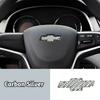 GHJKM1 Наклейка-эмблема на центр руля автомобиля из углеродного волокна для Chevrolet Sail Aveo Cruze Malibu Spark Orlando Captiva SS Trax Lacetti