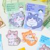 Kawai Канцелярские товары Милый Кот Питомца Заметки Студенческое Использование Высокая Ценность и Липкие Пометки N Раз Офис Школьные Принадлежности Прекрасный Блокнот для Заметок