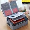 Credit Card Certificate Tote Bag Home Office Document Storage Bag Organizer File Folder Airline Ticket Organizer Bag Accessories Supplies