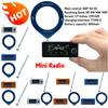SI4732 1,9-дюймовый IPS-экран LSB USB AM FM Радио с антенной 0,5-108 МГц Мини-радиоприемник Всеволновый карманный радиоприемник HF SW MW VHF