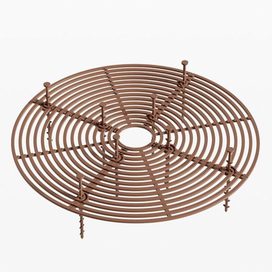 1 Set Plant Pot Grid Reusable Rust-proof ABS Flower Pot Grid Cat Digging Stopper Baby-proofing Supplies for Home