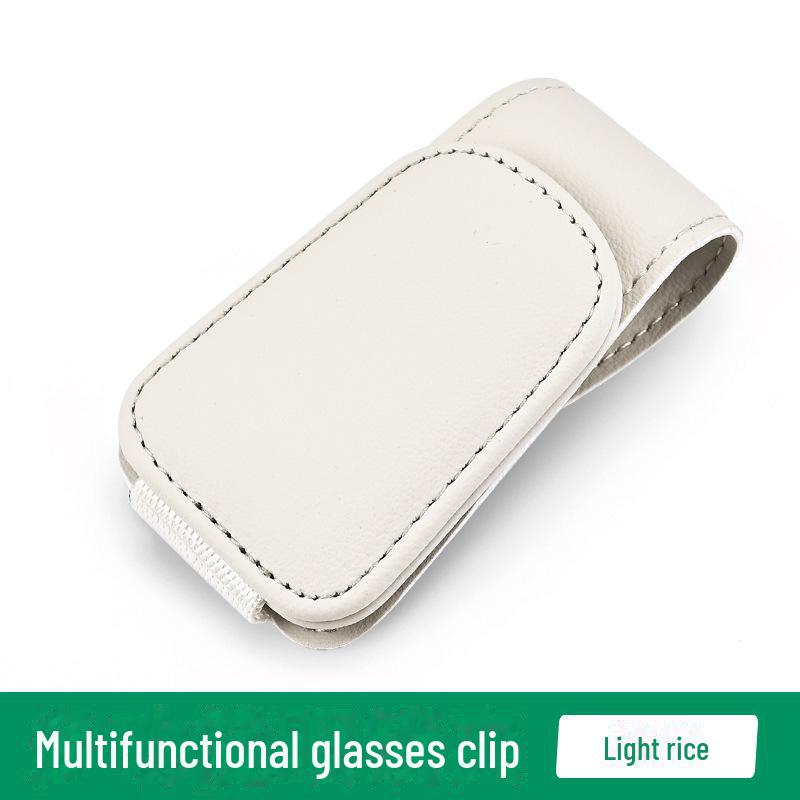 Многофункциональный держатель для солнцезащитных очков на автомобильный козырек и зажим для карт