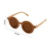 Girls Eyewear Eyes Protect Children Sunglasses Round Sunglasses Korean Style Kids Sun Glasses