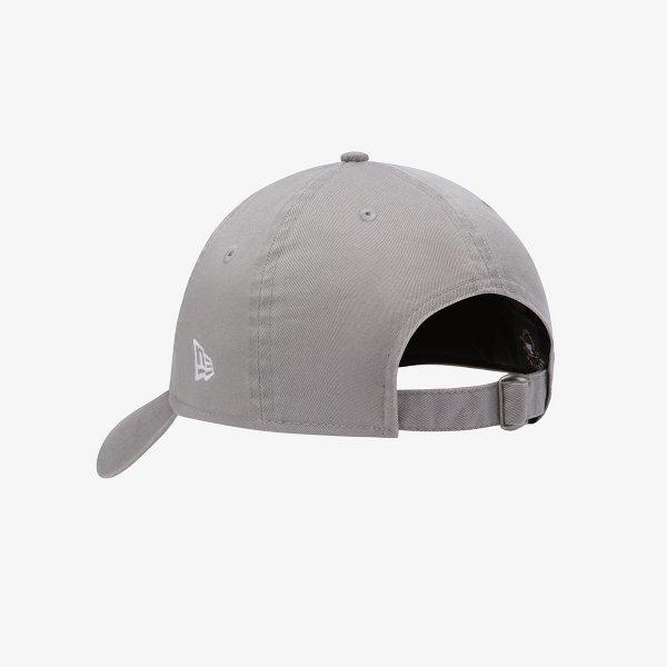 New Era Кепка-бейсболка New York Yankees Базовая Неструктурированная Серая
