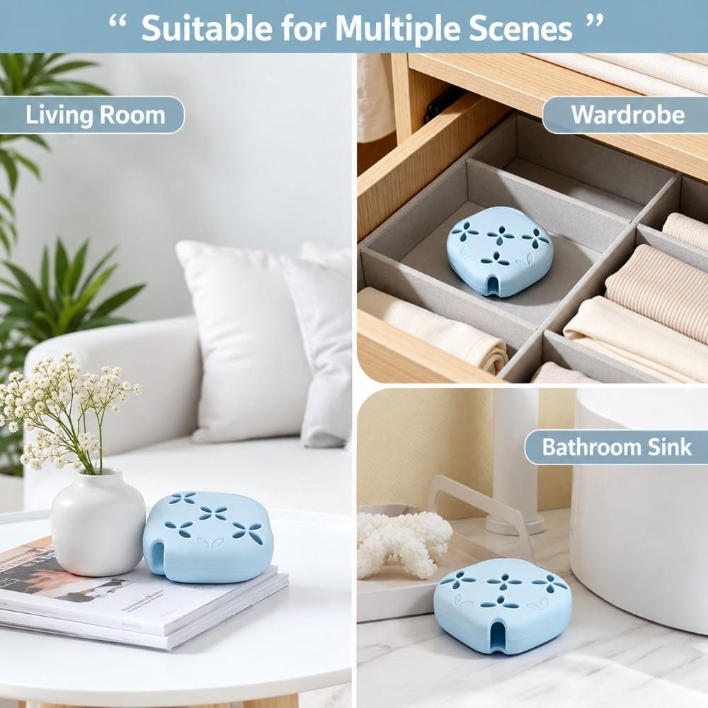 Draining Aromatherapy Steamer Tray Silicone Bath Bomb Hanger Aromatherapy Storage Box Bedroom