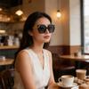 Модные квадратные солнцезащитные очки с металлическими дужками в виде змеи для мужчин и женщин, защита UV400, большие линзы