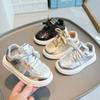 Детская спортивная обувь 2025 весна и осень новая обувь для девочек повседневная обувь с пайетками модные кеды для мальчиков мягкая подошва детская обувь одинарная