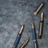 Sailor fountain pen Ballpoint Pen CYLINT Niigata Lacquerware Lapis Lazuli Oil-based 0.7mm 15-3504-240