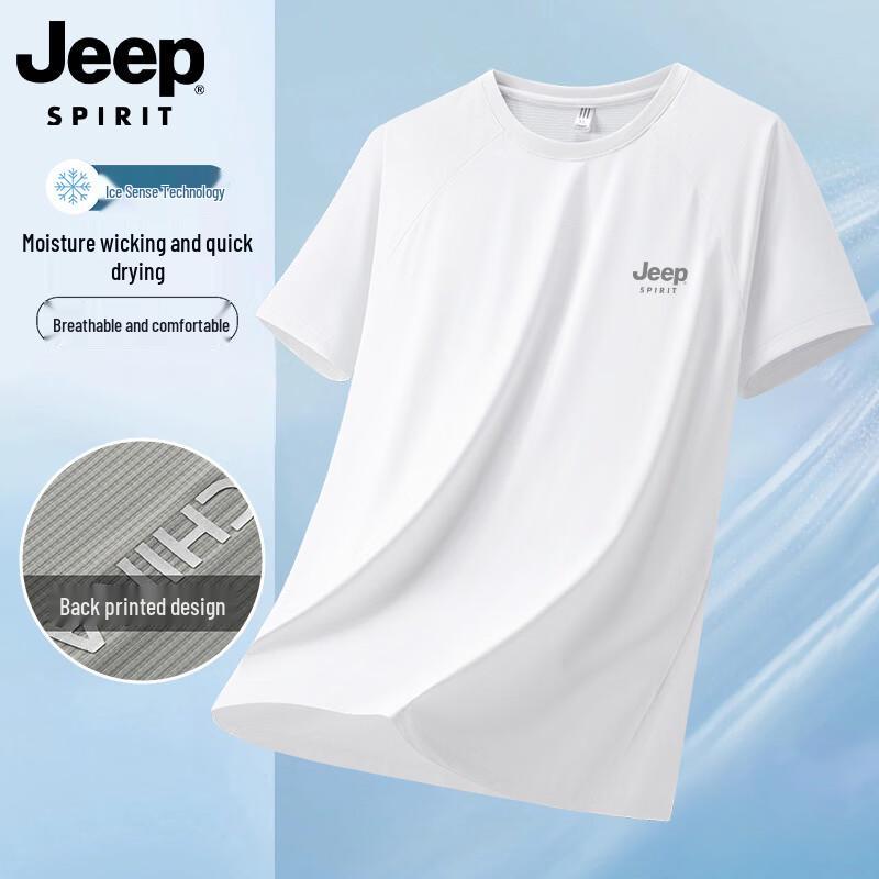 JEEP SPIRIT Men's Quick-Dry Cooling T-Shirt