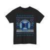 E Tank Ugly Sweater Unisex T-Shirt. Mega Man Video Games. Christmas. Xmas.