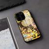 Мультяшный G-gravity Ретро F-falls Чехол для телефона Для IPhone 17 Air 16 E Pro Max 15 14 13 Mini 12 Pro 11 Max Plus Черная Стеклянная Крышка