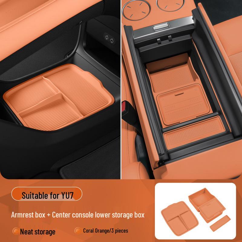 Compatible Storage Box for Xiaomi SU7/YU7 Car Interior