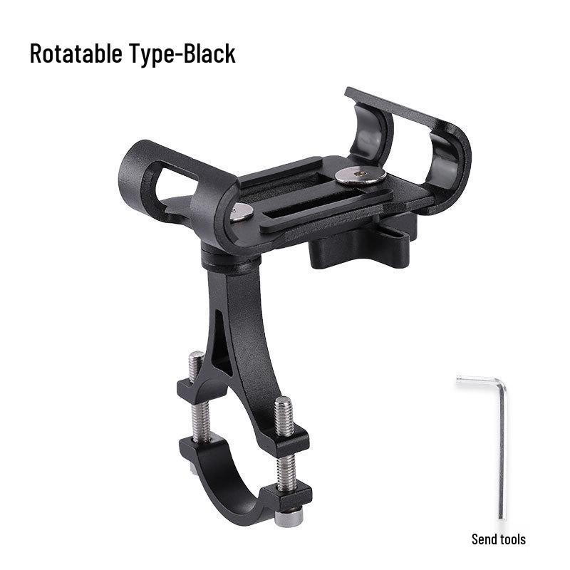 Aluminum Alloy Phone Holder for Bicycle, Motorcycle, and Electric Bike Navigation