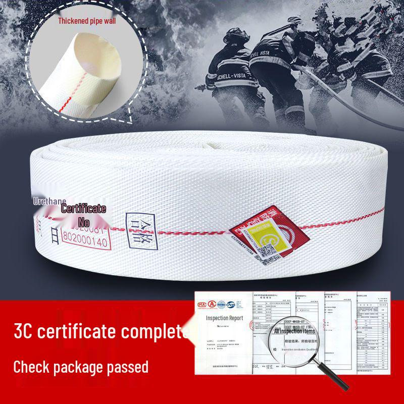 Пожарный рукав высокого давления 65 футов и соединитель для гидранта со взрывозащищенным водяным пистолетом, 20/25 м