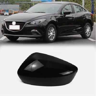 Черная накладка на левую сторону заднего вида автомобиля для Mazda 3 Axela M3 2014-2016 Новая