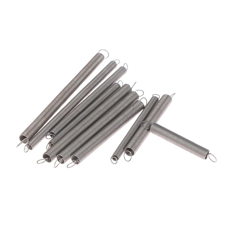 10 шт./лот, пружина растяжения 0,3 мм, удлинительная пружина из нержавеющей стали 304, наружный диаметр 3 мм-4 мм