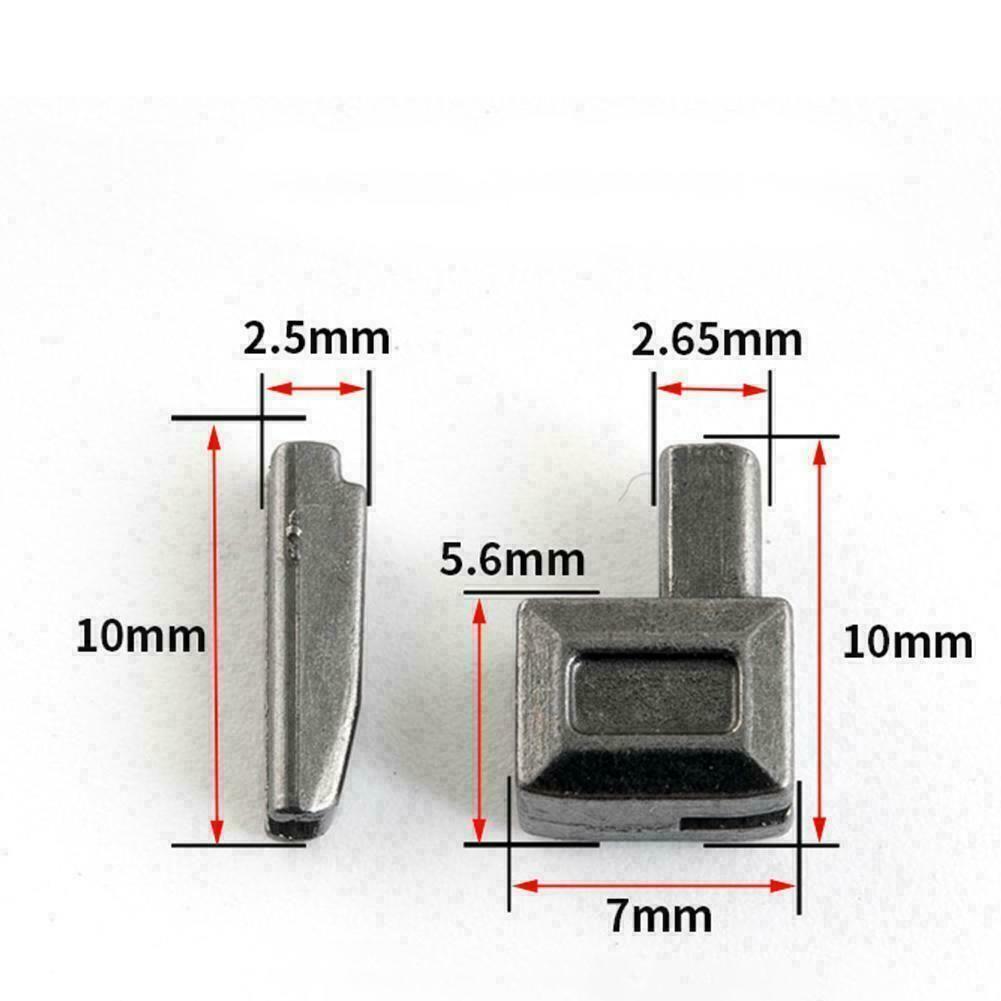 Open End Zipper Clothing Accessories Sewing Zippers Repair Zipper Stopper Metal Zipper Stoppers