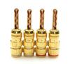 ONKODO BP-208B Unpainted, Unplated BFA Type Banana Plugs (Phosphor Bronze) (4 Pieces)