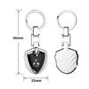 Car Universal Metal Keychain Keyring Accessories For Mitsubishi Lancer 10 Xpander Pajero 4 Montero V73 Triton Evolution Evo