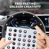 Для BMW 50-й kith X1 X5 X6 G05 G06 F15 F16 E70 E71 E53 E72 10 шт. Декоративные наклейки для защиты замочной скважины замка автомобиля Автоаксессуары