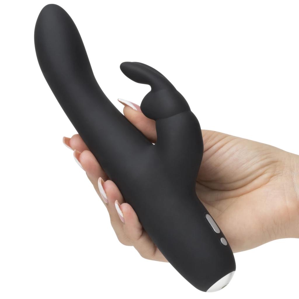 Vibrator - Fifty Shades Of Gray Greedy Girl Rechargeable Slimline Rabbit Vibrator