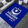 Nautical Crest Shield Custom Name Carpet Rug For Living Room Bedroom Home Sofa Decoration Kids Play Nonslip Floor Mat