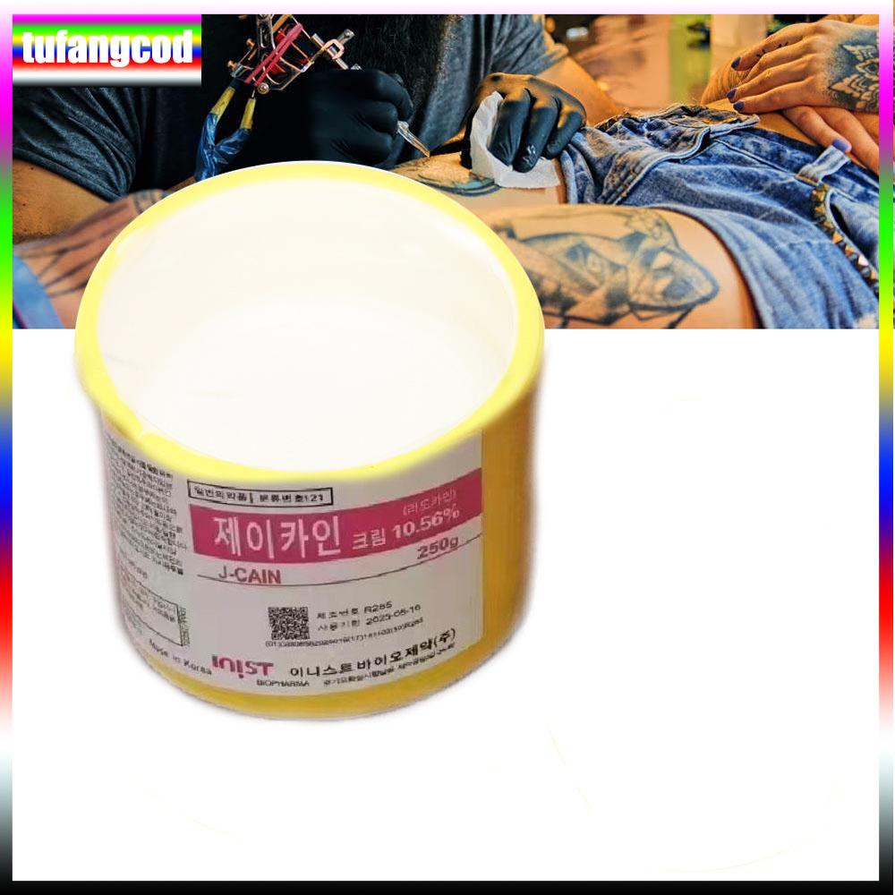 250 г анестетик татуировки быстрая кожа онемение 10,56% желтый крем полупостоянный