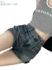 Secret Jam Woman Slim Denim Shorts Ladies Casual Regular Short