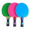Tuttle Colored Table Tennis Racket 5 Plywood+2 Carbon Fiber Ping Pong Paddle with Black+Blue/Green/Pink Colorful Rubber Sheets