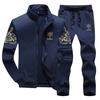 Men Fashion Sets Casual Tracksuit Male Spring Autumn Sweatshirt+Pants Suits Hoodies Set Sweatshirts