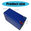 12V 7Ah Battery Case  Lithium Battery Enclosure Empty Box with Integrated Injections Molding for Superior Seal