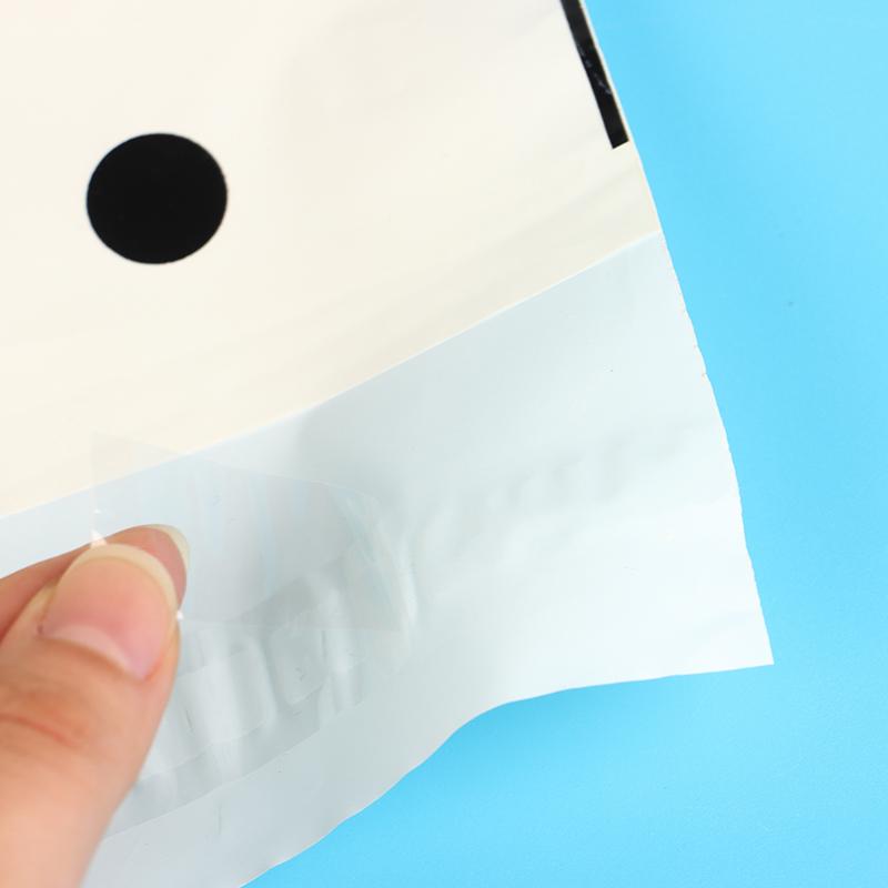 10 шт./лот Упаковочные пакеты с бантом Водонепроницаемый логистический пакет для одежды Почтовый пакет Заказной пластиковый почтовый пакет для доставки