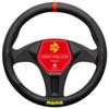 MOMO ELEGANT Steering Wheel Cover, Italy, Milan, Size S, Red