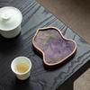 Hulu Plate, Walnut Teapot, Teapot Holder, Solid Wood Tray, Coaster, Retro Dry Foam Table, Cute Tea Tray, New Tea Set Accessories