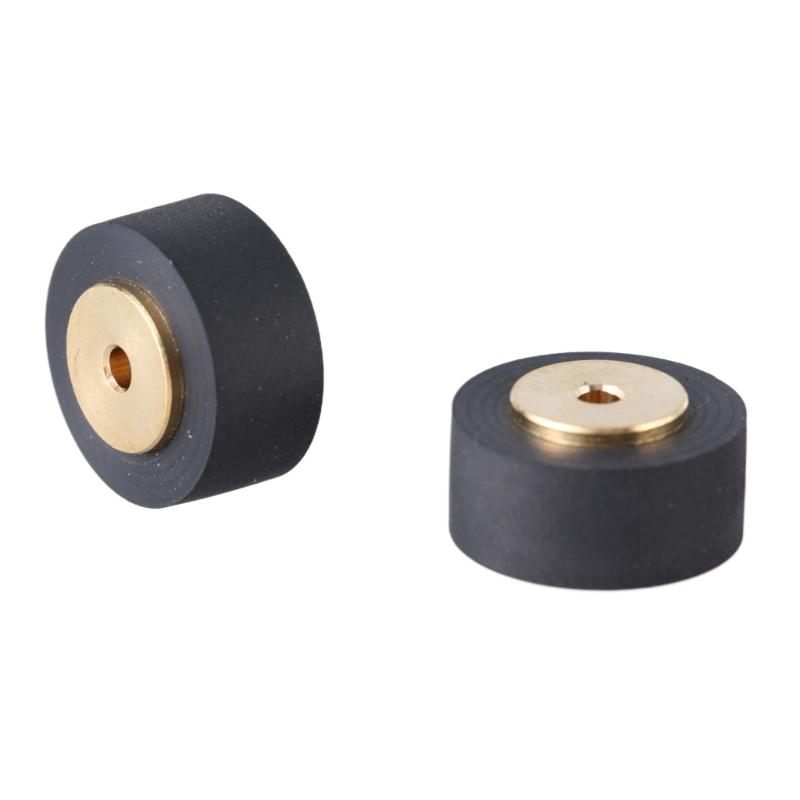 Резиновый прижимной ролик картридж движение магнитофона кассетная дека прижимной ремень колесо 14.2x8x6.5/14.2x7x6.5мм