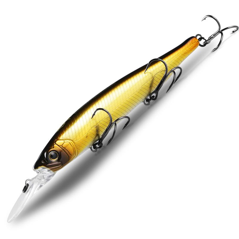 BEARKING 128 мм, 22,9 г, глубина 2–3 м, воблер, верхняя рыболовная приманка, жесткая наживка, качественные крючки гольяна, рыболовные аксессуары для рыболовных снастей