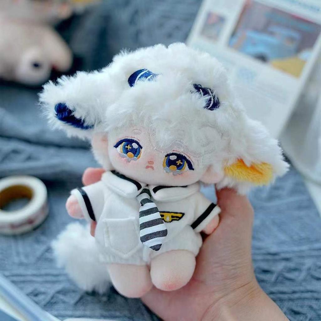 10cm Mini Cute Plush Doll Toys Little Sheep Series Seastar /Normal Body Cotton Doll with Animal Ear Tail Girl Kid Birthday Gift